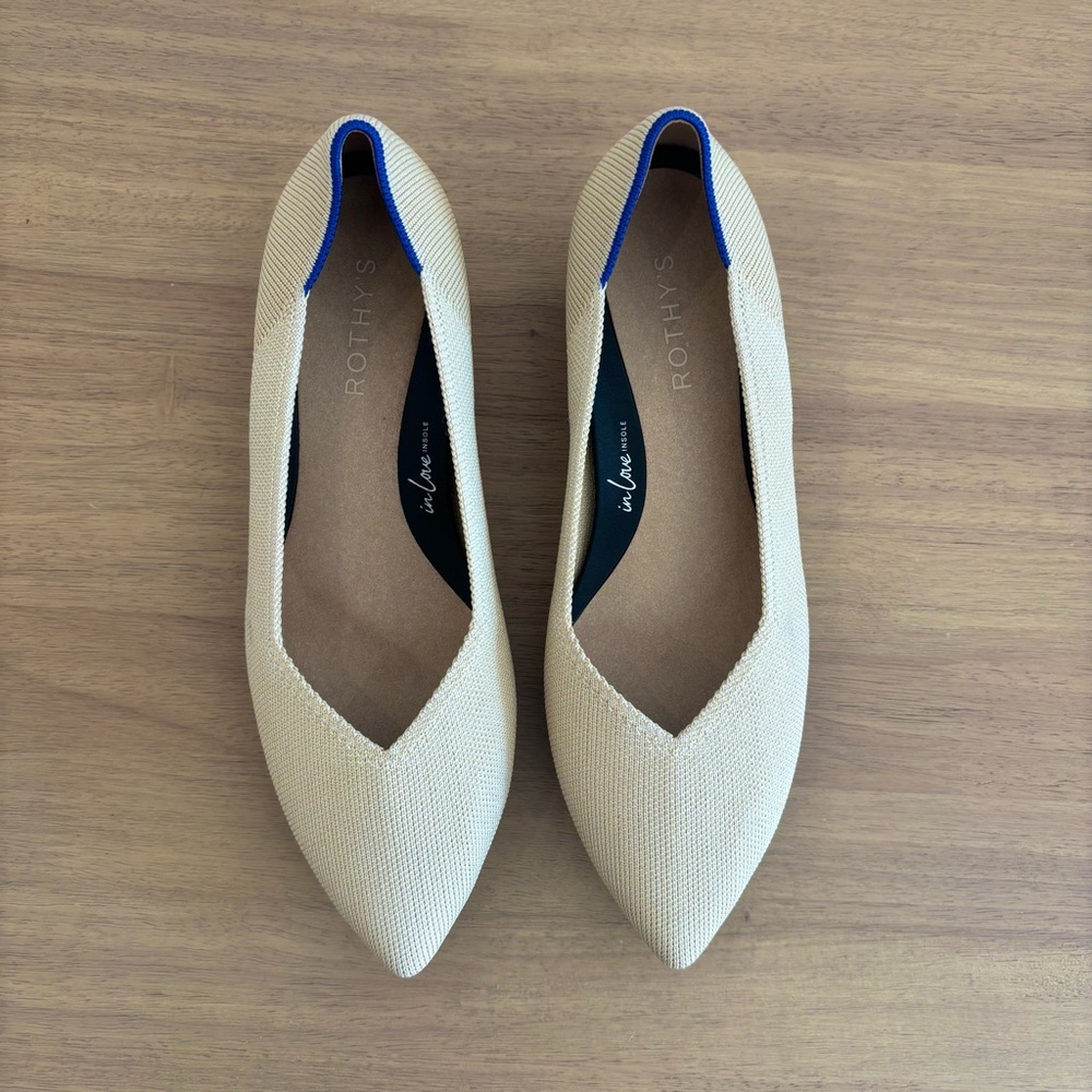 Rothy's The High Point Flat - Sandstone